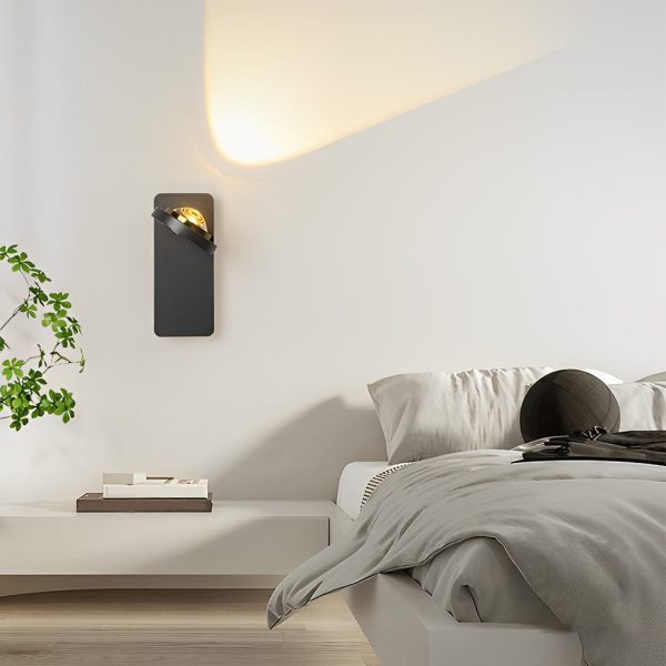 Round Square Creative Free Adjustable Direction Modern Wall Lights Fixture - Image 4