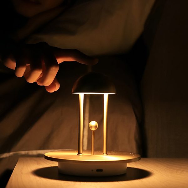 Nickel Jingle Table Lamp Touch Dimming Ambience - Image 3