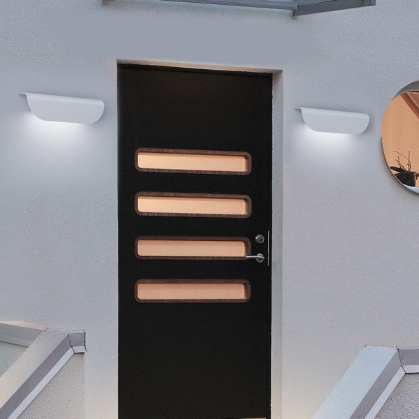 Aluminum Rectangular Creative LED Minimalist Modern Wall Light Fixture - Image 2