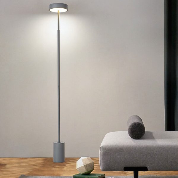 Nordic Minimalist Column LED Standing Floor Lamp - Image 22