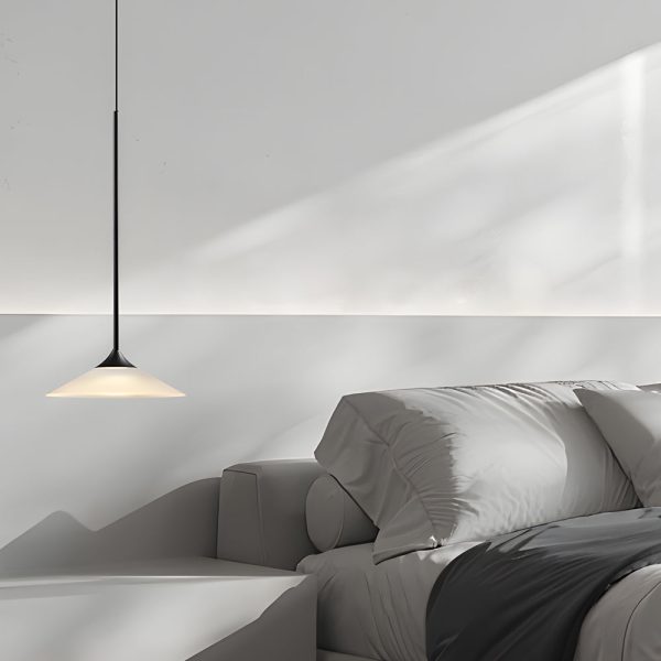 1-Light 5W LED Mini Cone Pendant Light with Acrylic Shade - Image 4