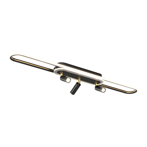 Long Ring Three Step Dimming Modern Surface Mounted Spotlights Ceiling Light - Image 15