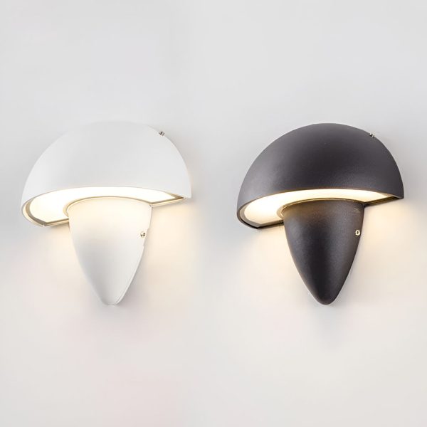 Mushroom Shaped Waterproof LED Modern Outdoor Wall Lamp Wall Lights Fixture - Image 5
