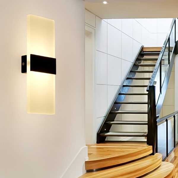 Rectangular Acrylic 6W LED Modern Wall Lamp Wall Sconce Lighting - Image 3
