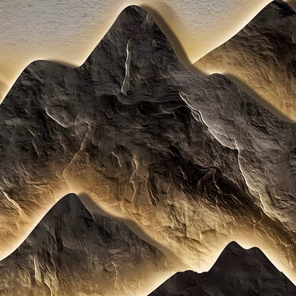 Semicircular LED Lighting Wall Decorative Painting - Image 4
