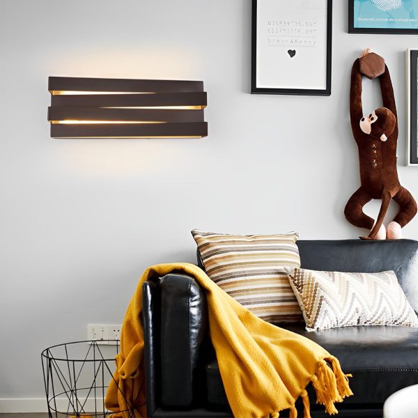 Creative Geometric LED Modern Minimalist Wall Lamp Wall Sconce Lighting - Image 4