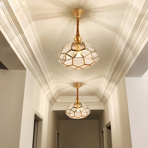 Classic Glass Flowers Elegant 3 Step Dimming European-Style Chandelier - Image 2
