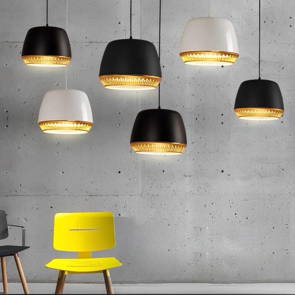 Creative Metal Round Ball Modern Pendant Light Kitchen Island Lighting - Image 5