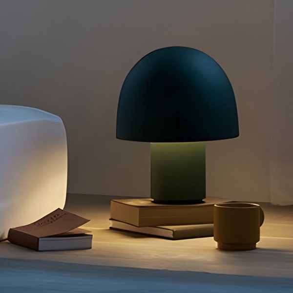 Touch-Control Dome Mushroom Frosted Ambient Table Lamp - Image 7