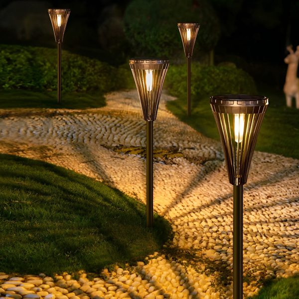Waterproof Intelligent LED Solar Pathway Lights - Image 4