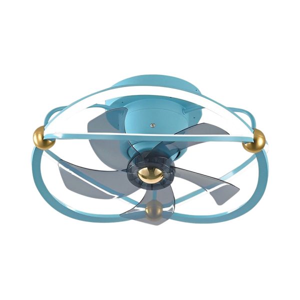 Intelligent Adjustable Stepless Dimming LED Ceiling Fan Light with Remote - Image 11
