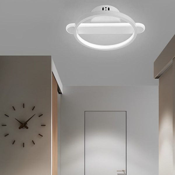 Circular Strip Creative LED Eye Care Modern Minimalist Wall Light Fixture - Image 6