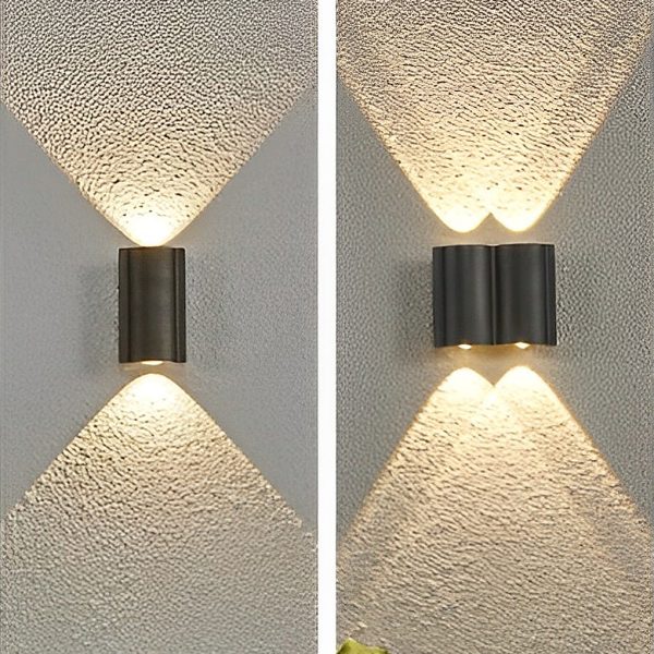 Creative Wave Up and Down Light LED Waterproof Modern Wall Washer Light - Image 6