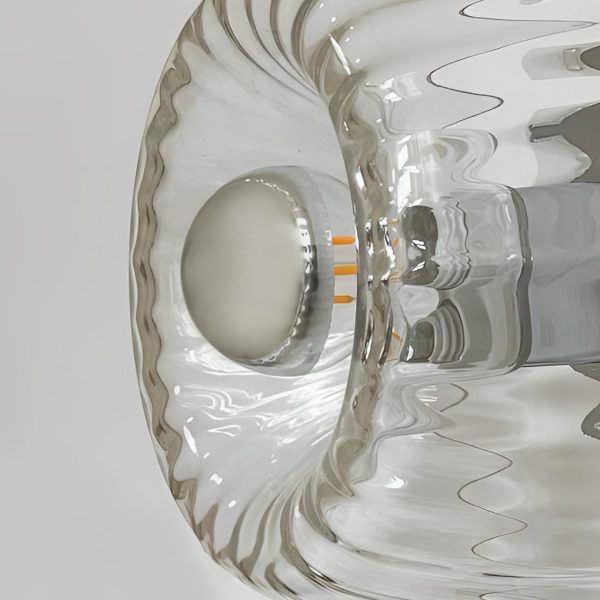 Round Art Creative Jellyfishs Glass Shade Simple Modern Wall Lights Fixture - Image 5