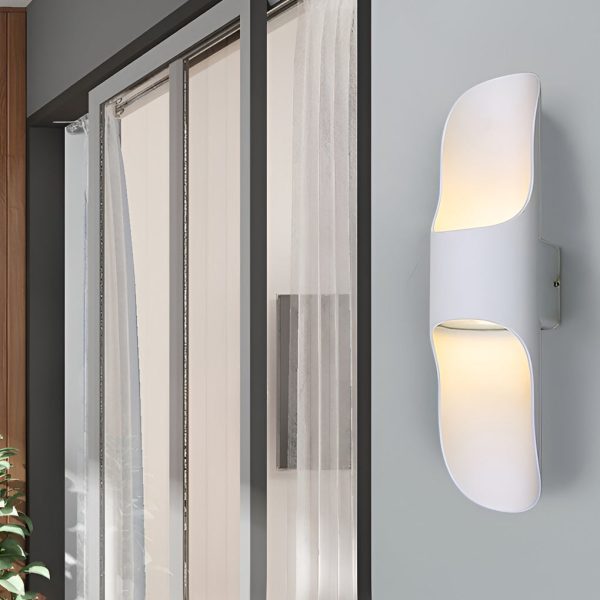 Waterproof Up and Down Lights LED Modern Outdoor Wall Sconces Lighting - Image 2