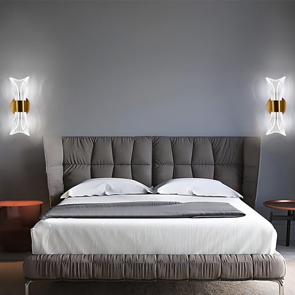 Trumpet Creative up down Lighting LED Three Step Dimming Modern Wall Lamp - Image 3