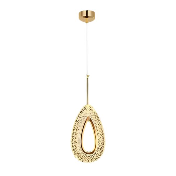 Circle Water Drop Minimalist Three Step Dimming LED Modern Pendant Lights - Image 13