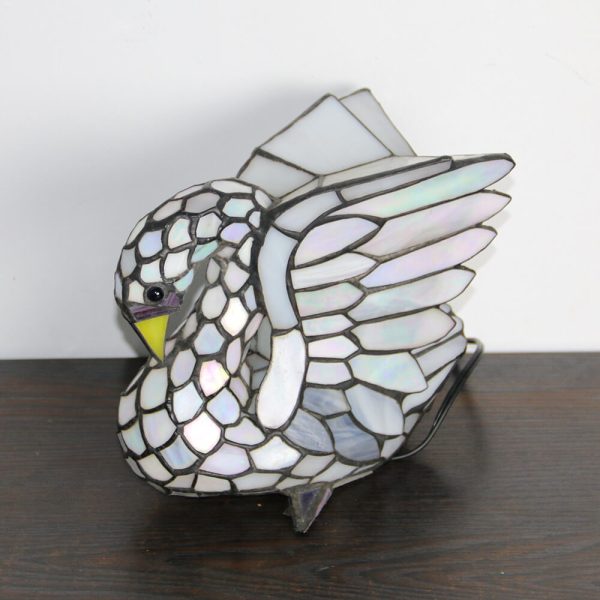 Tiffany Creative Animal Stained Glass 1-Light Decorative Table Lamp - Image 29