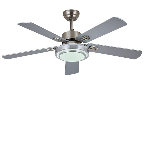 52 Inch Nordic Remote Control Frequency Conversion Timing Mute Ceiling Fan Light - Image 6