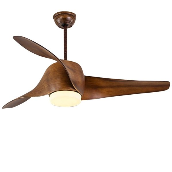 52 Inches Creative Intelligent Timing Three-color Dimming Ceiling Fan Light - Image 7