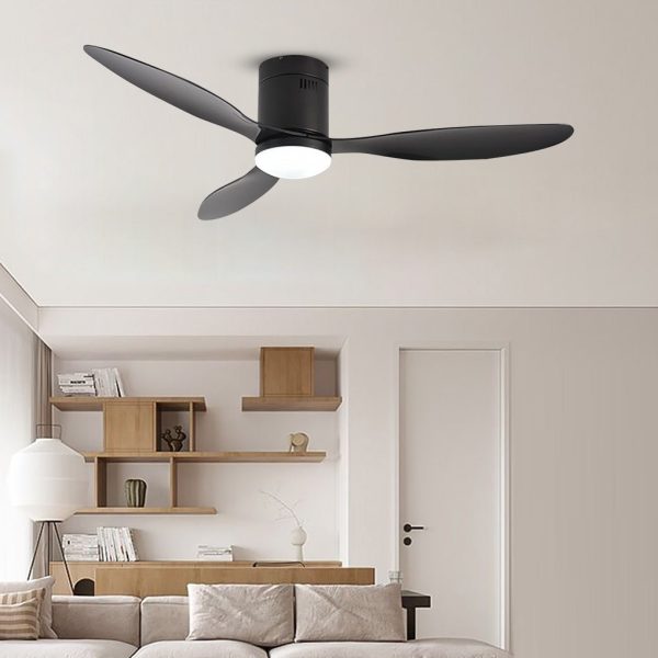 52 Inches Variable Frequency Three-color Dimming LED Ceiling Fan Light with Remote Control - Image 5