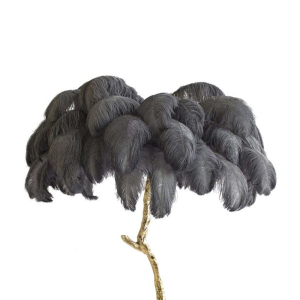 O'Moore Nordic Luxury Unique Ostrich Feather Floor Lamp/Table Lamp - Image 30