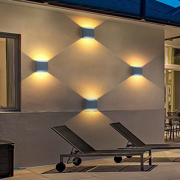 Modern Minimalist Waterproof LED Wall Light for Outdoor Villa Courtyard Garden - Image 5
