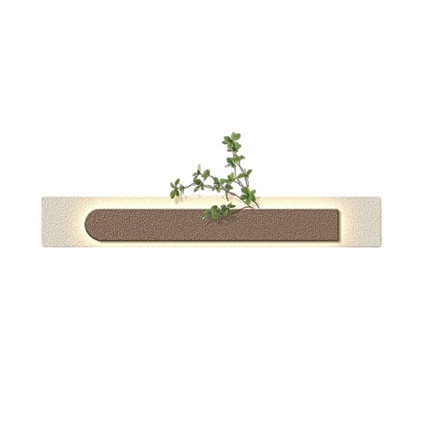Rectangular Three-Dimensional Sandstone USB Remote LED Wall Lamp Painting - Image 18