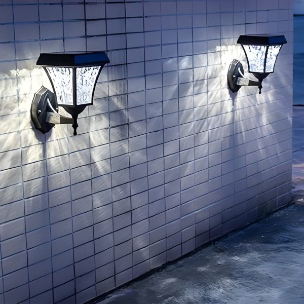 Waterproof LED Smart Touch Switch Modern Outdoor Plug in Wall Sconce Lighting - Image 2