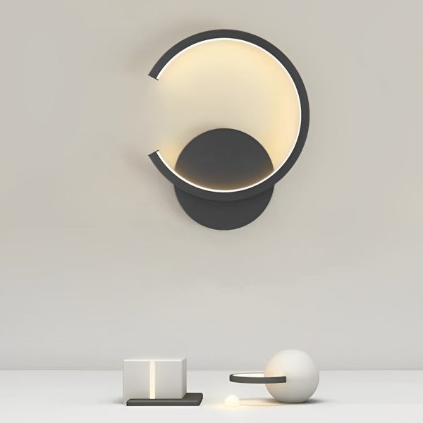 Creative Round Stepless Dimming LED Nordic Wall Lamp Sconces Lighting - Image 5