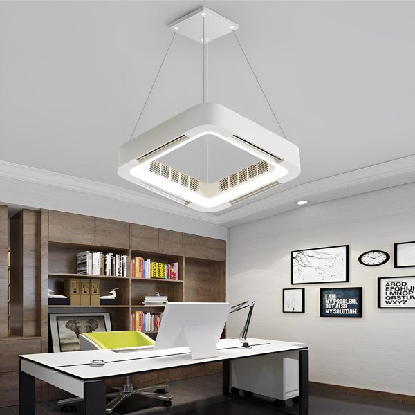 Modern Bladeless Ceiling Fans Lights Inverter Ceiling Fan with Chandelier LED - Image 6