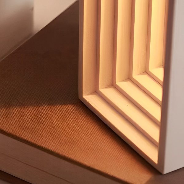 Nordic USB Concrete LED Rectangle Table Lamp - Image 6