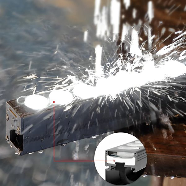 Aluminum Linear LED Outdoor Wall Washer Lights with Rotatable Bracket Architectural Lighting - Image 4