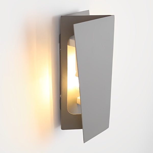 Folding Rectangular Iron LED up and Down Lighting Modern Wall Lamp - Image 8