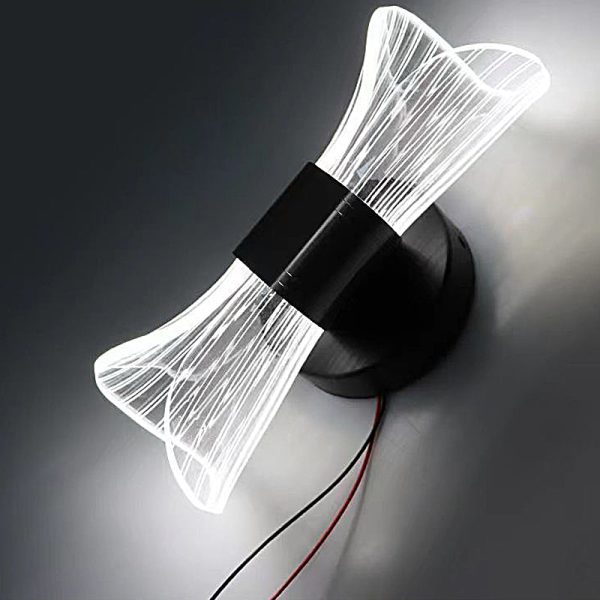 Trumpet Creative up down Lighting LED Three Step Dimming Modern Wall Lamp - Image 4