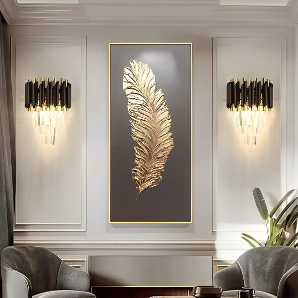 Creative Metal Crystal Glass LED Postmodern Wall Sconce Lighting - Image 5