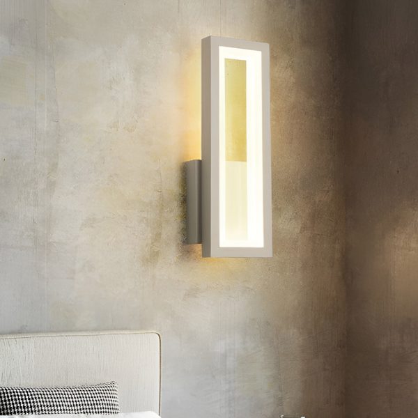 Rectangular LED Modern Wall Lamp Wall Sconce Lighting Wall Light Fixture - Image 2