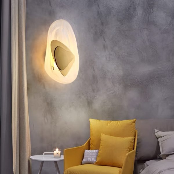 Creative Glass Three Step Dimming Light LED Modern Wall Lamp Wall Sconce Lighting - Image 4