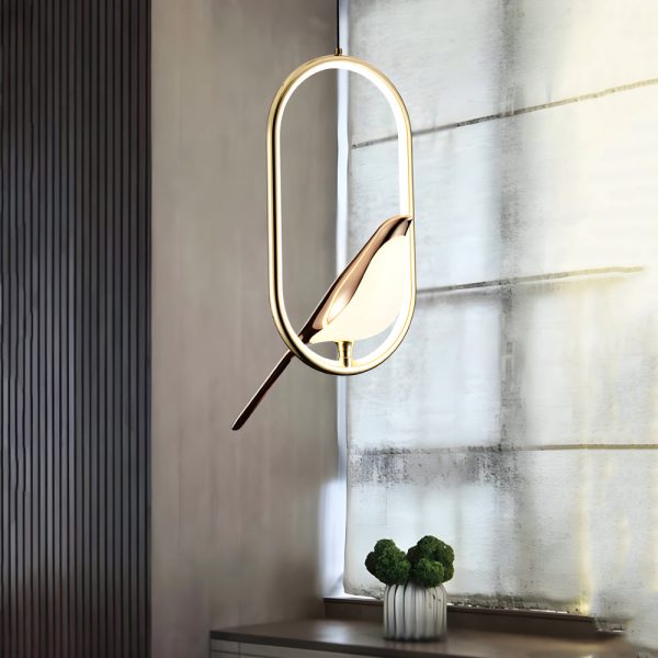 Modern Magpie Pendant Light - Circle/Oval Ring - Image 2