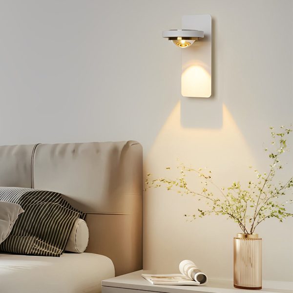 Round Square Creative Free Adjustable Direction Modern Wall Lights Fixture - Image 2
