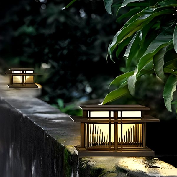 Outdoor IP65 Waterproof LED Modern Solar Post Caps Lights Pillar Light - Image 6