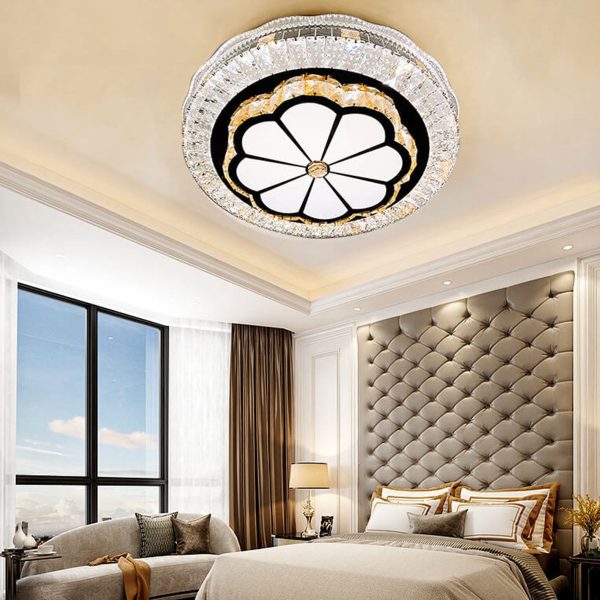 Nordic Light Luxury Round Design Multi-Style LED Flush Mount Light - Image 19