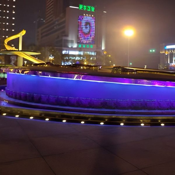 10pcs Silver Polished LED in-Ground Step Lights DC12V Stainless Steel Modern Park Square Lighting - Image 5