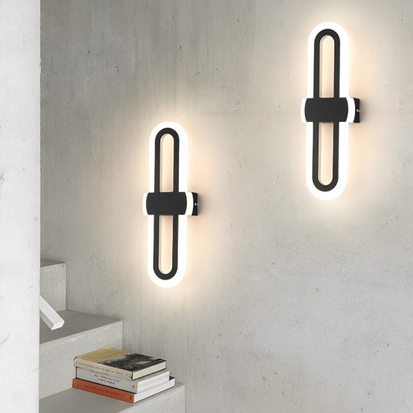 Rounded Rectangular Creative LED Modern Wall Lamp Wall Sconces Lighting - Image 5