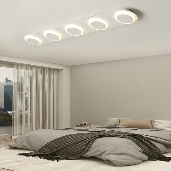Round Square LED Modern Flush Mount Lighting Ceiling Lights Fixture - Image 8