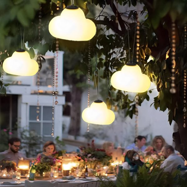 Waterproof Clouds Creative USB DC5V Rechargeable Outdoor Hanging Lights - Image 3