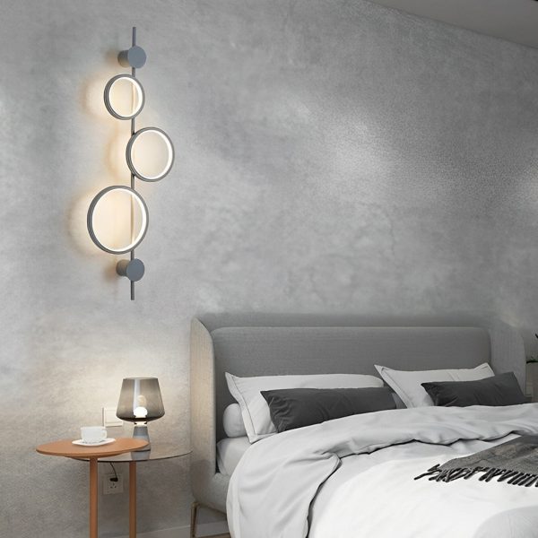Circles Strips Creative LED Modern Decorative Wall Sconces Lighting - Image 4