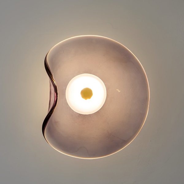 Irregular Round Glass Creative Postmodern Wall Lamp Wall Sconce Lighting - Image 10