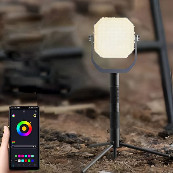 Portable USB Rechargeable RGB Multifunctional Outdoor Camping Light - Image 6