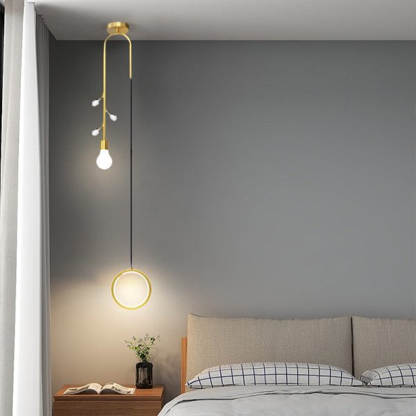 Personality Creative Crystal Branches 3 Step Dimming Modern Pendant Lights - Image 4